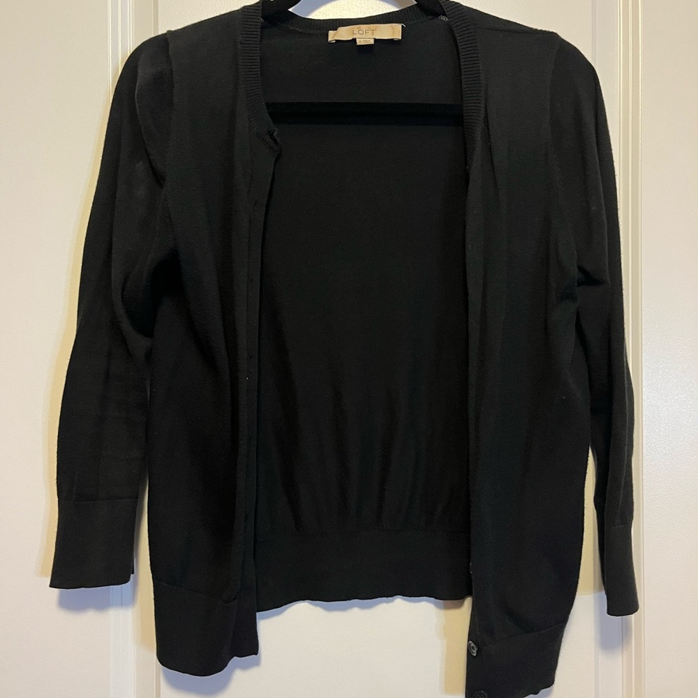 Loft Button Down Cardigan- Size Small - image 1